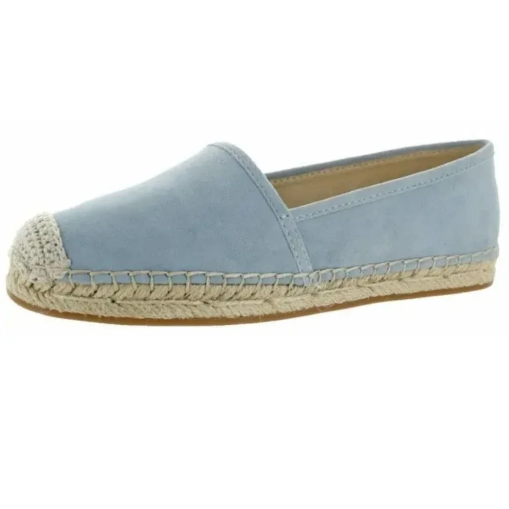 Vince Camuto Chambray Suede Espadrilles Sandals - Picture 13 of 14